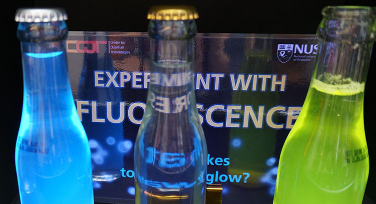 Fluorescence demonstration